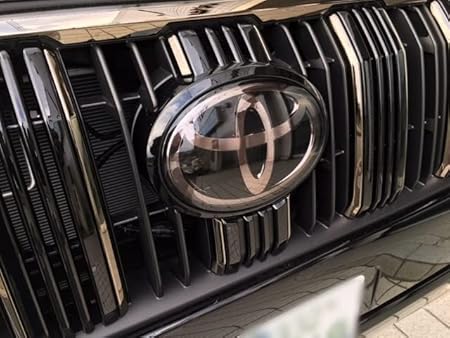 トヨタ ランドクルーザープラド 150後期 マットブラックリヤエンブレム