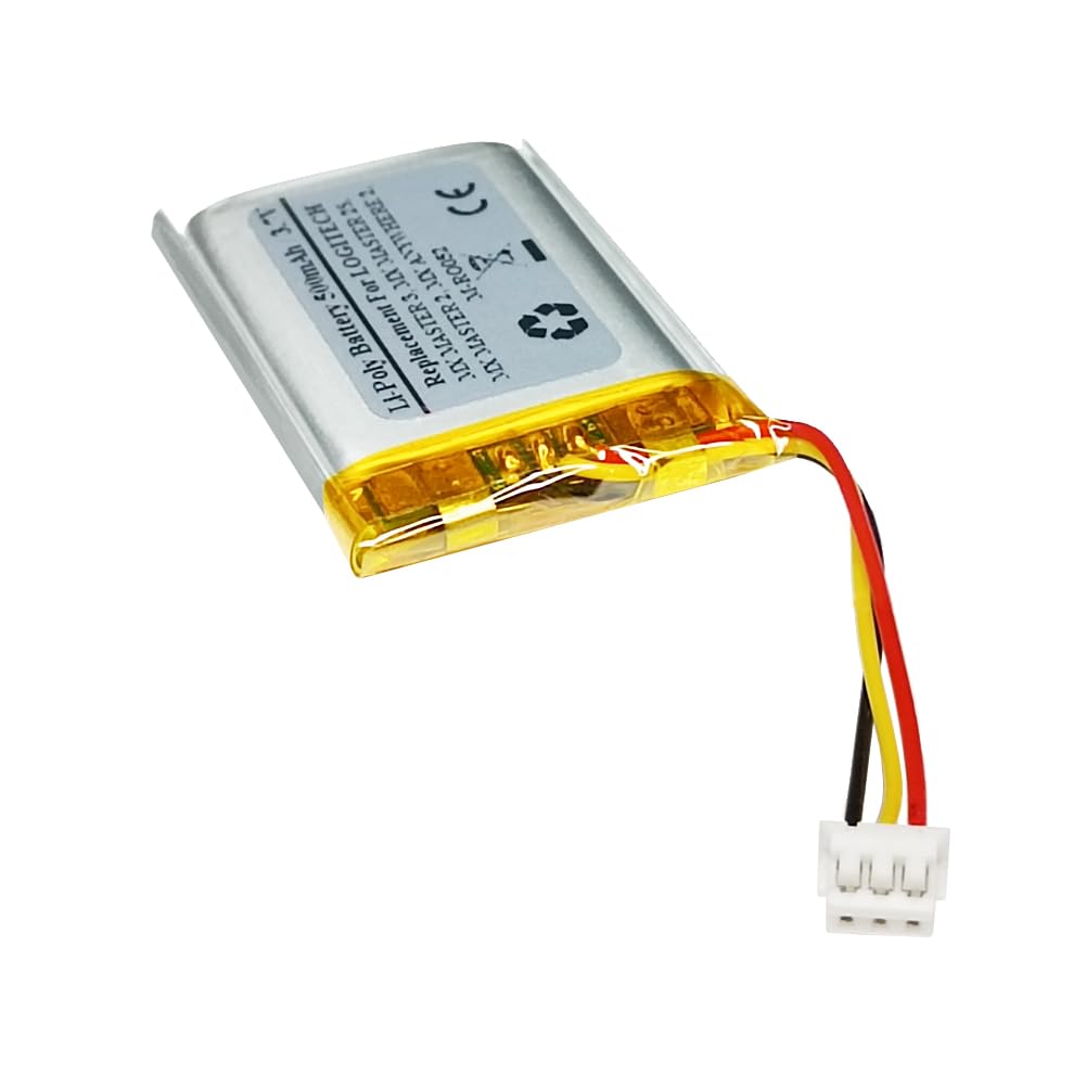 Replacement Battery for Logitec h MX Master 3, MX Master 2S, MX Master 2, MX Anywhere 2, M-RO052, 533-000120, 533-000121, AHB303450, L/N: 1412