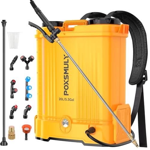 DeWalt 20V Max Battery Backpack Sprayer 5.3 Gal, 100 PSI