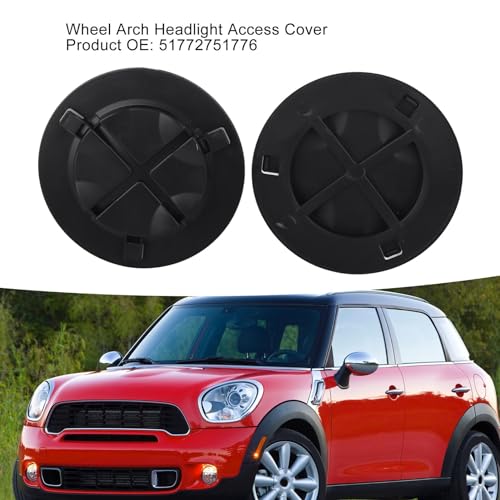 Image of 51772751776 Front Inner SplashPlastic Wheel Arch Headlight Access Cover for R56 R57 R58 R59