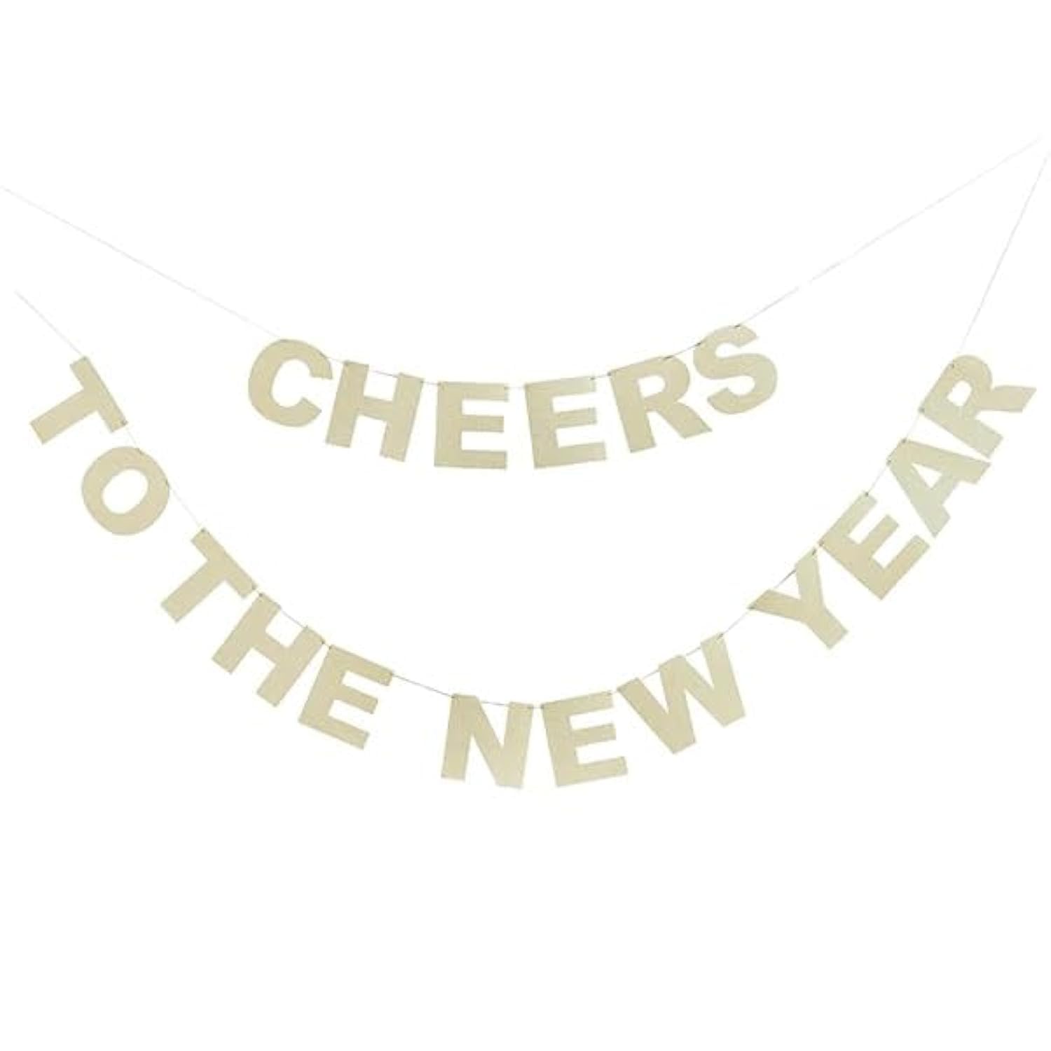 Hootyballoo “Cheers To The New Year” Glitter Banner 1.5m & 2m