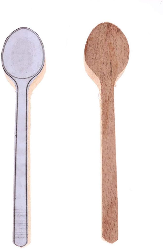 HEALLILY Whittling Wood Spoons Wood Carving Spoon Blank Unfinished