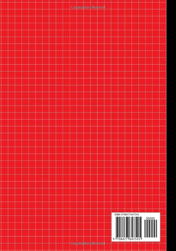 Graph Paper Composition Notebook: Grid Paper Notebook, Quad Ruled, 100 Pages (7x10 in.) (Graph Paper Notebooks) - Image 2