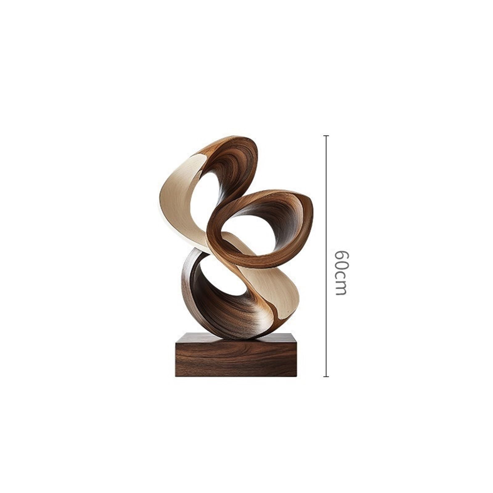 Moderna Astratti creativi sculture in Legno Ornamenti Decorazioni for la casa opere d'Arte da Tavolo Scultura