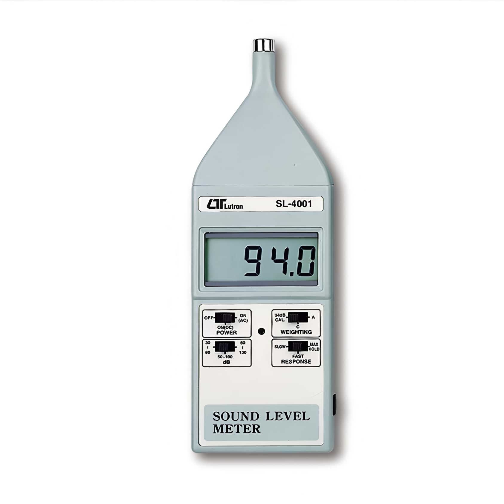 i-POOK IEC 61672 class 2 SOUND LEVEL METER SL-4001 30 to 130 dB Decibel Meter Tester Digital Noise Meter Sound Level Meter Sound Meter Volume Detector Sound Measuring Instrument made in Taiwan