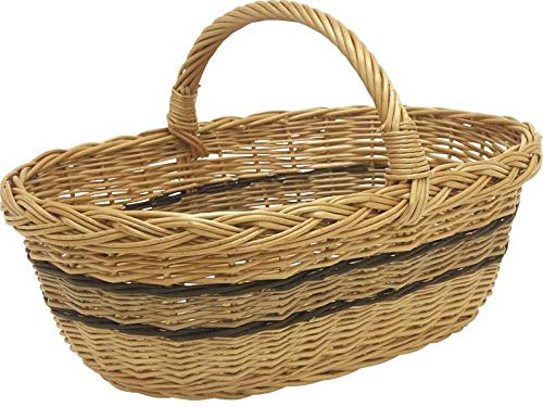 NON DEFINIE Panier Champignons Osier Buff et Retro Cover