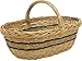 NON DEFINIE Panier Champignons Osier Buff et Retro
