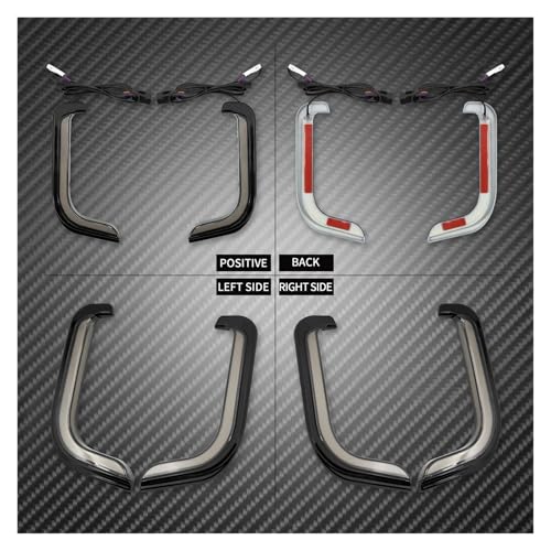 Clignotants LED intégrés pour grilles de carénage bas robustes et étanches - 5