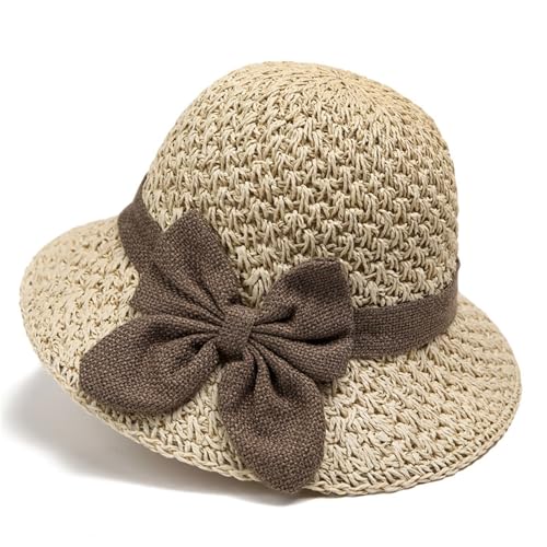 Sombrero Paja Plegable para Mujer con Ala Ancha miniatura 2