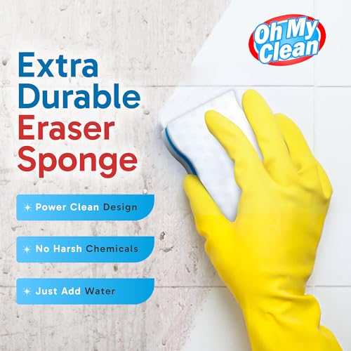 Oh My Clean Eraser Sponges Extra Durable 25-pack — view 2