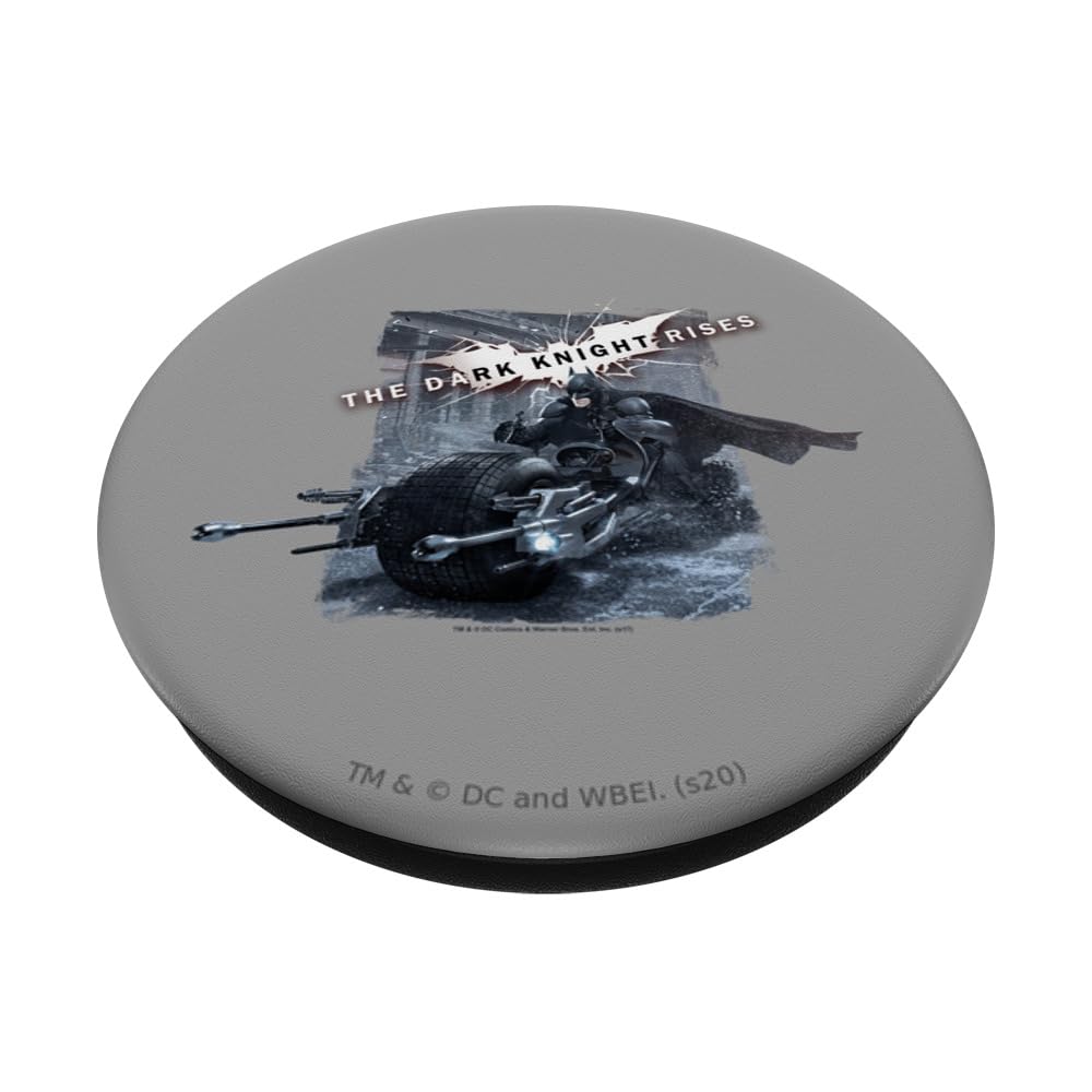 The Dark Knight Rises Batpod Breakout PopSockets Swappable PopGrip, Black - Image 2