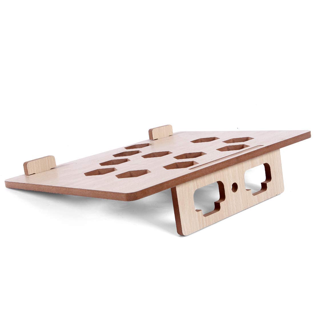 Buy Vroxy Lappad Wooden Laptop Stand, Table, Cooling pad, Laptop Desk
