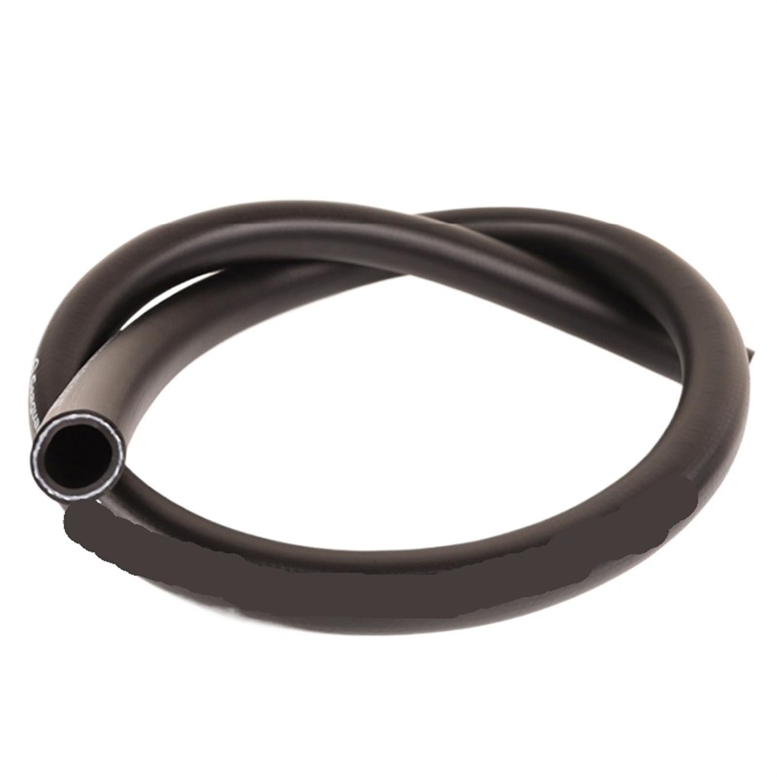 Fuel Line Hose， Fuel Hose 1m 6-38mm Multicolor Double Layer Rubber High Pressure Tube(Black,1M-ID 38MM X OD 50MM)