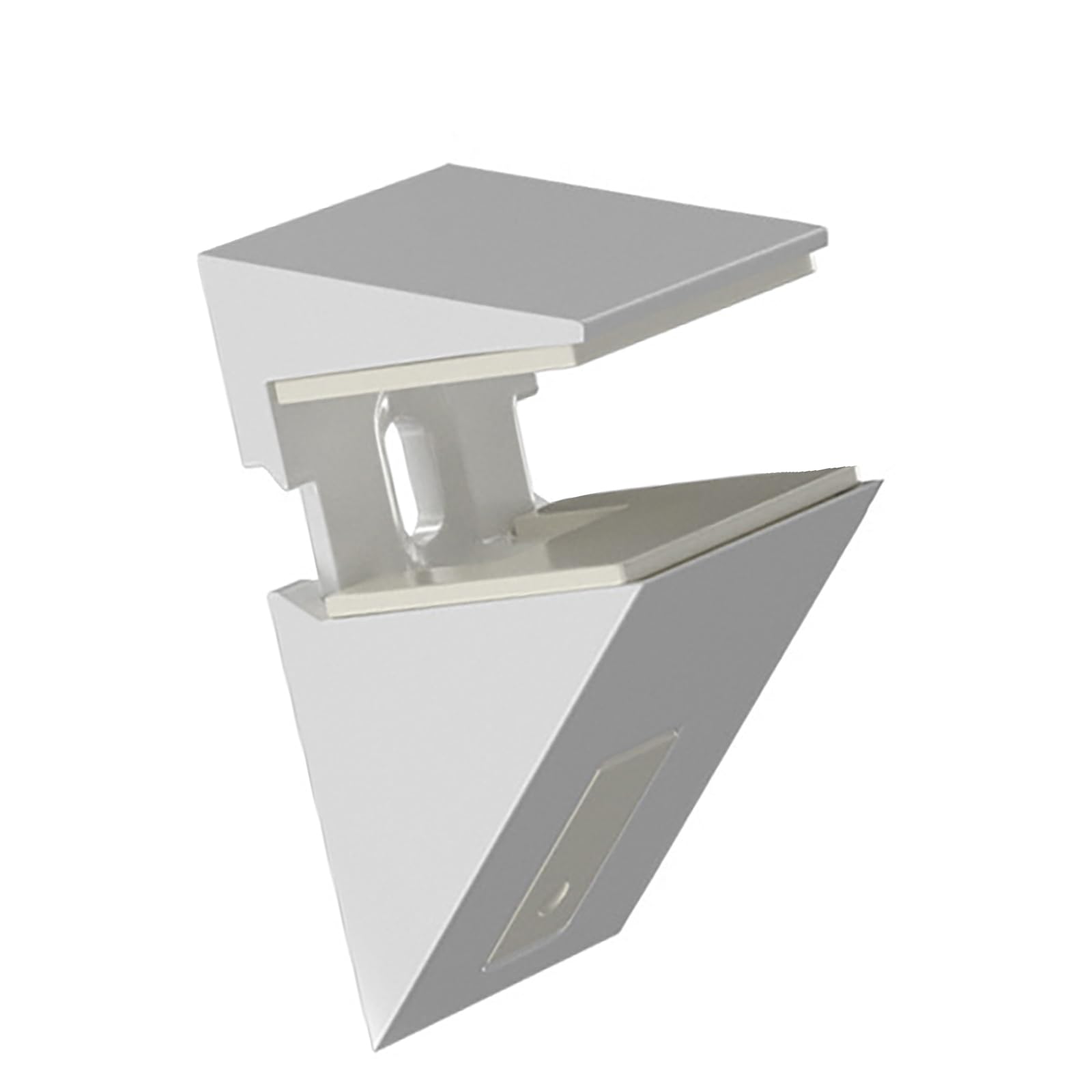 Designs Glass Shelf Holders Adjustable Clamps for Glass Shelving Sturdy Zines Alloy Materials Construction Interior Designs Hardware