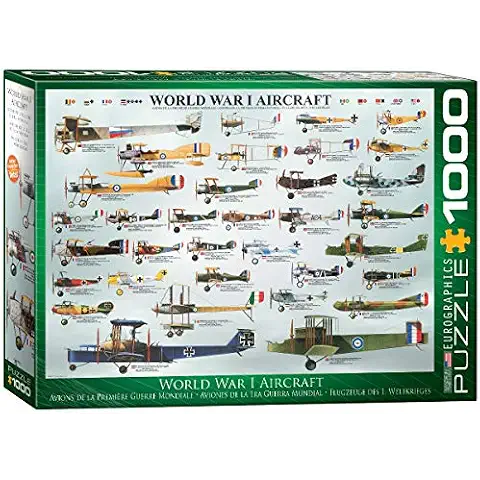 EuroGraphics - Rompecabezas, 1000 Piezas (EG60000087) Guerra Mundial Aviones Cover