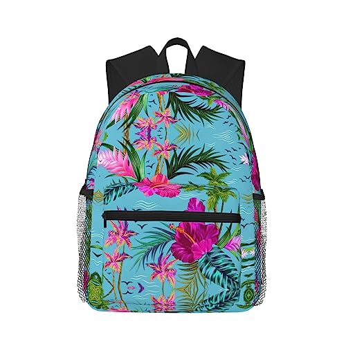 Sac à dos WURTON Hello Hawaï confortable pour les trajets de travail