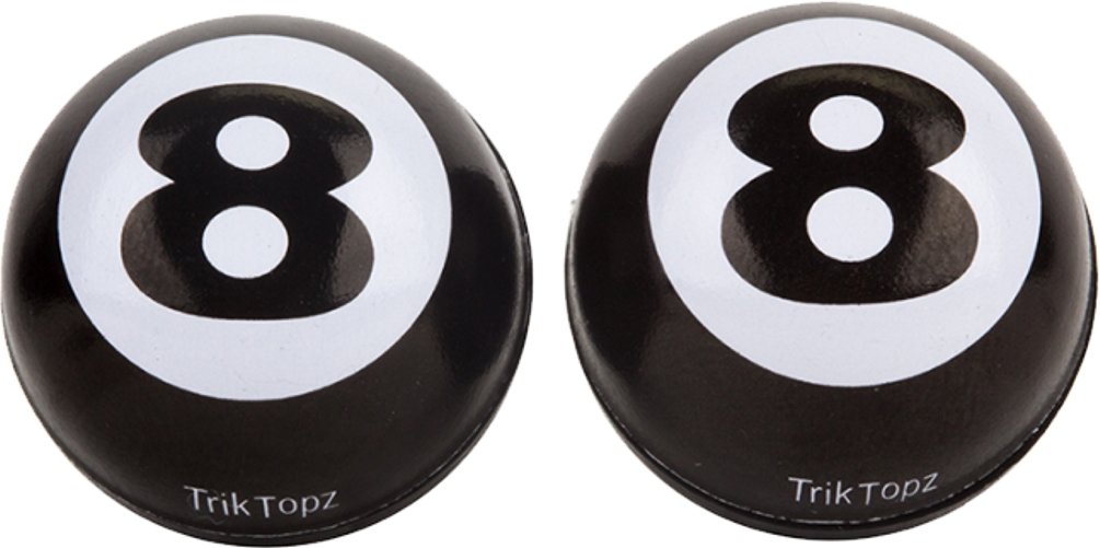 Trick Tops 8-Ball (1 PR/Pack), Black