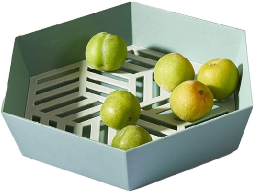 キッチン ツーピース 排水バスケット 果物皿 スナック 小物入れ おしゃれ フルーツプレートフルーツバケットキャ かご