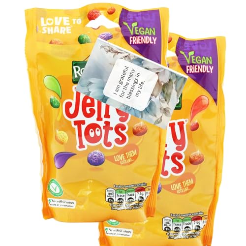 Candies Bundle With Jelly Tots Made With Fruit Juice (2 Pack) By Oerich gift