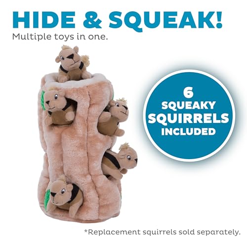 Outward Hound Hide A Squirrel Plush Dog Toy Puzzle, XL - Image 4