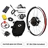 Front/Rear Wheel Hub Electric Bike Conversion Kit, 36V 250W/48V 1000W E-Bike Powerful Hub Motor Kit, 20-inch E-Bike Front/Rear Wheel Conversion Kit (20 inch 36V250W Rear Wheel) #5