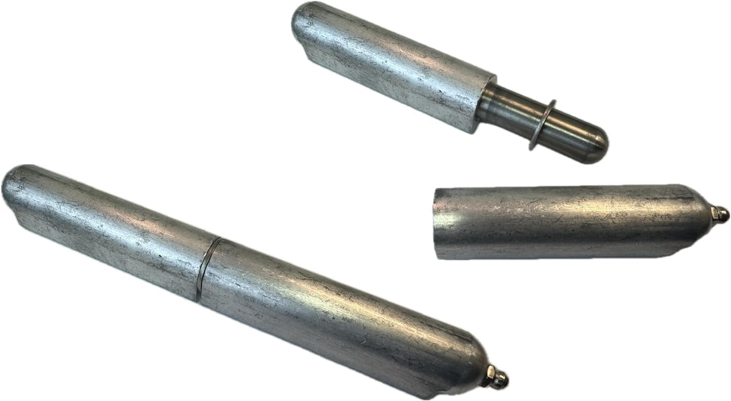 8 INCH Aluminum Bullet Hinge, Weld On With Zerk (Grease Fitting) (1...