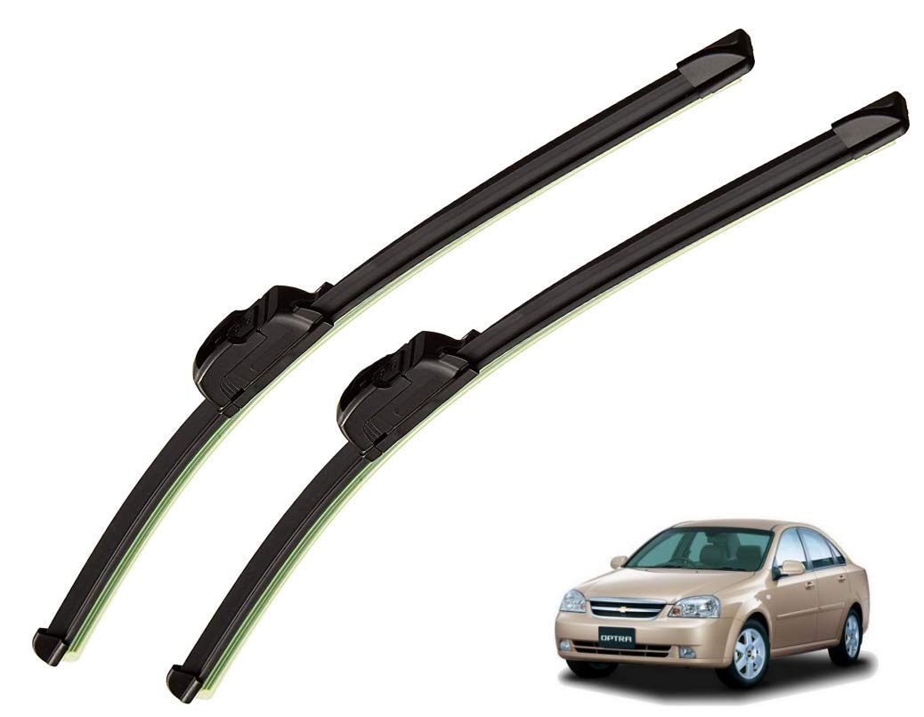 Auto Hub Car Wiper Blade Compatibility with Chevrolet Optra - Set of 2 Pcs (D-22,P-19)