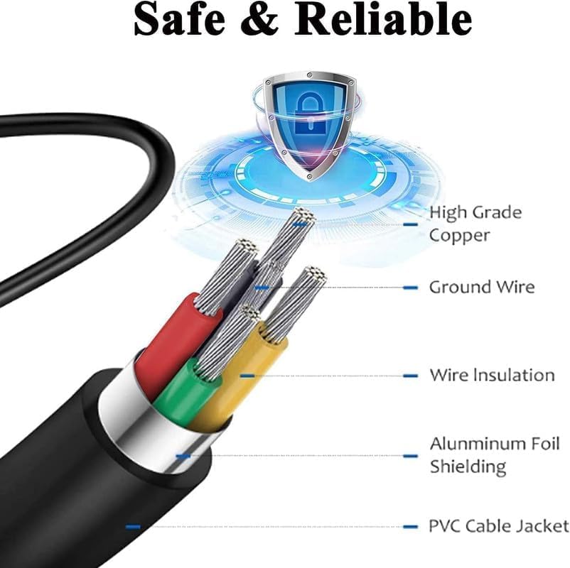 Image of 65W Laptop Charger Compatible with HP Pavilion x360 14 15 17,Envy 13 15 X360,Elitebook 840 G5, ProBook Chromebook Stream Series,Spectre 710412-001 19.5V 3.33A Adapter (H /P 65W Blue)