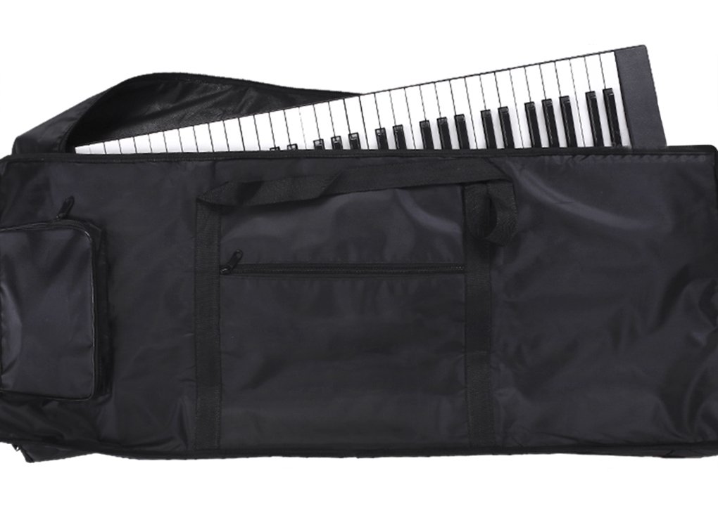 Oxford portatile 61 54 tasti tastiera a pianoforte elettrico custodia imbottita borsa da concerto doppia cerniera 10 mm custodia imbottita con maniglia tracolla tracolla regolabile borsa da viaggio