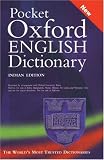  Pocket Oxford English Dictionary