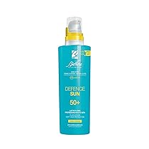 Bionike Defence Sun – Latte Fluido Solare Corpo per Pelli Sensibili e Intolleranti SPF 50+, Azione Protettiva e Antiossidante, Waterproof e non Appiccicoso, Rafforza e Ripara la Pelle, 200 ml