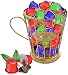 Fisecnoo Iron Art kosz do przechowywania kapsułek do kawy, kawy, owoców, kawy, na blat, do kuchni, organizer, do przechowywania kapsułek Tassimo, Nespresso, uchwytów na kubki K, stojak na kawę