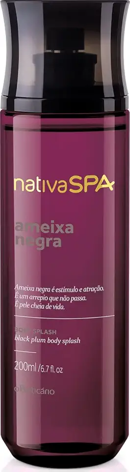 Nativa Spa Ameixa Negra Body Splash, 200ml - O Boticário