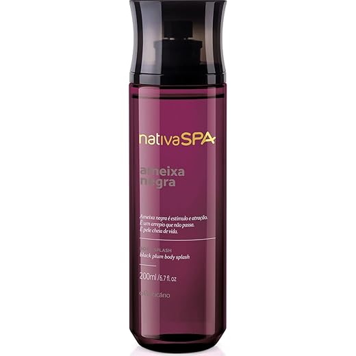 Nativa Spa Ameixa Negra Body Splash, 200ml - O Boticário