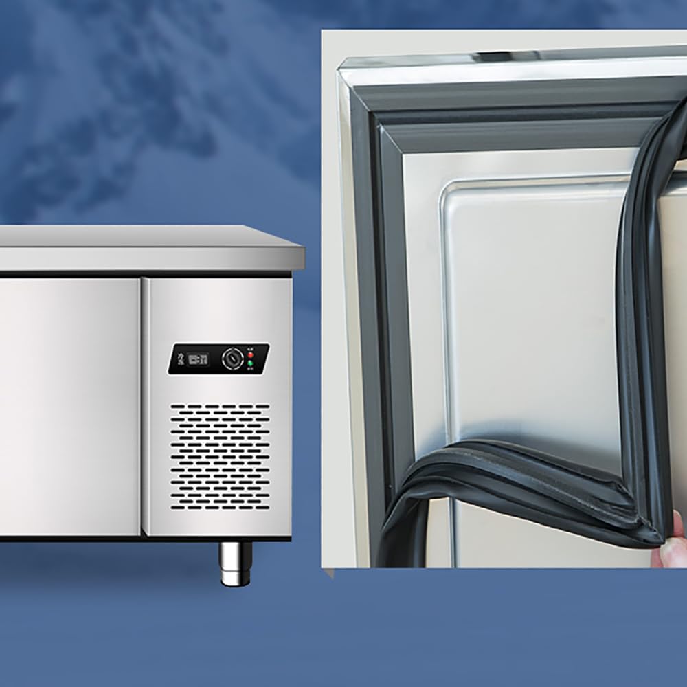 Universal Junta Puerta para Congelador Frigorífico Refrigerador Nevera Magnética Sello Junta de Goma,Negro