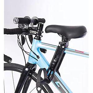 ASJN Kids Bike Seat and Handlebar Accessory Combo Pack,Detachable Front Mounted Child Bicycle Seats Compatible with All…
