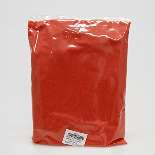 Red Colored Art Sand Vase Fillers Arts & Crafts, 2pound Bag Amazon