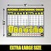 Kitchen Measurement Conversion Chart Magnet - Extra Large Easy to Read Magnetic Kitchen Decor - Weight, Liquid, Temperature Recipe Measuring Tool - Cooking, Cookbook & Baking Accessories Fridge Magnet