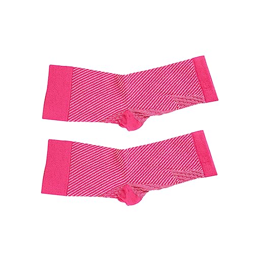 GOOHOCHY Breathable Ankle Socks Ankle Brace for Sports Running Support Brace Size s Rosy