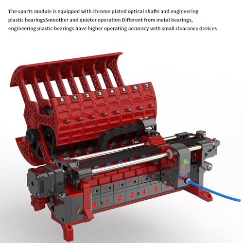 YIWEOG Kit de 8 Canales ERCF V2 - Certificación Oficial del Equipo ERCF para Impresión con Interruptor de Filamento Multicolor, Compatible con Impresoras 3D Voro 2.4 R2/Trident/Switchwire - Fernando Cortés