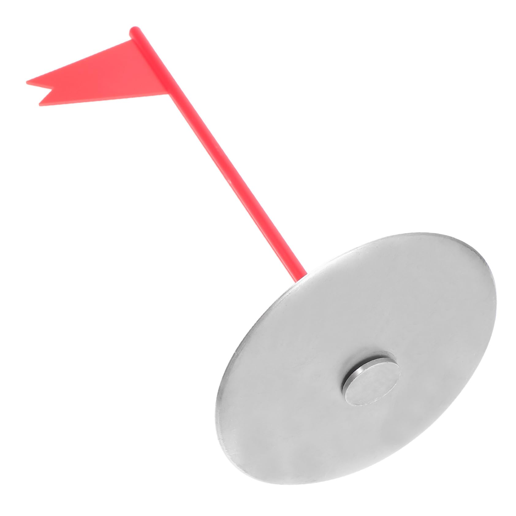 KICHOUSE Golf Green Cup and Flagstick Set Training Putting Cup for Yard Golf Gadget for Home and Professional Use