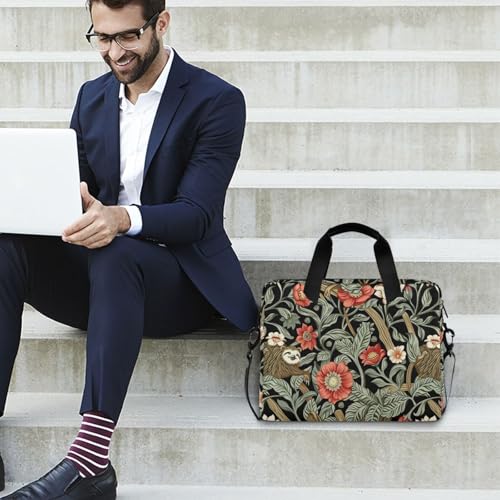 Funda portátil para laptop 15.6 pulg con asa y correa miniatura 3