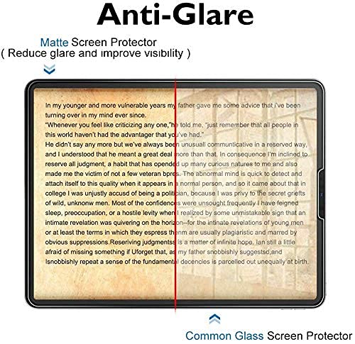 Image of Glaxx Edge-to-Edge Matte Finish Screen Protector for Samsung Galaxy Tab A7 Lite 8.7 inch T220 /T225 Full - Matte Black