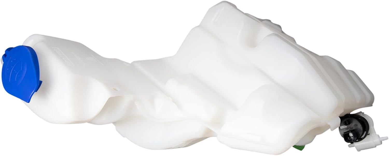 TRQ Windshield Washer Reservoir FO1288196 Compatible with 2018-2024 Ford Expedition Lincoln Navigator