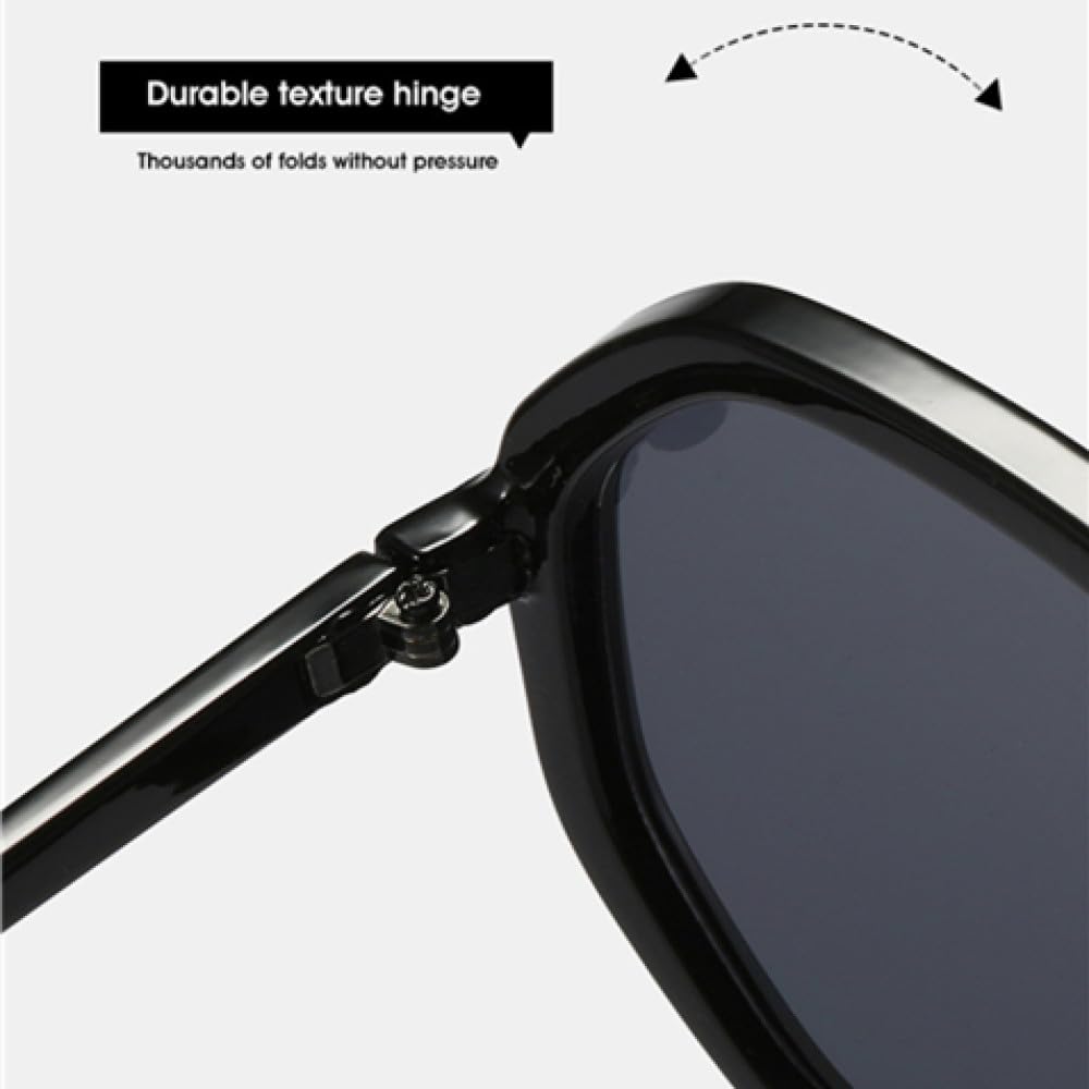 Polygon Sonnenbrille Damen Vintage Bonbonfarben Brille Herren Schattierungen UV400 Farbverlauf Sonnenbrille