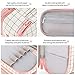 CICIMELON Pencil Case Big Capacity 3 Compartments Pencil Pouch Large Storage Pen Bag for Boys Girls Adults Students - Beige