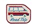 Road Trip Embroidered Sew or Iron-on Backing Patch