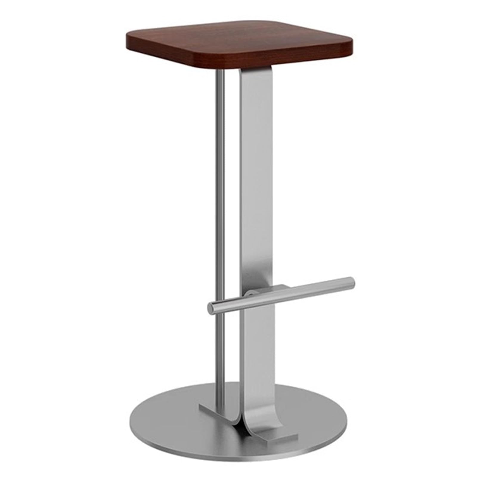 Tabouret de bar sans dossier compact pour optimiser l'espace de votre cuisine