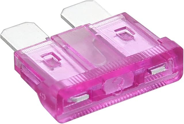 Heschen Standard Blade Fuse ATC-3 Auto Assorted Car Truck 3A Red Pack of 50
