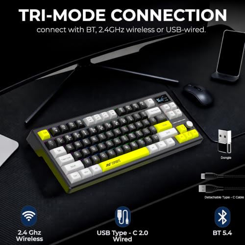 Ant Esports APEX200 84-Key RGB Mechanical Gaming Keyboard Black - Image 4
